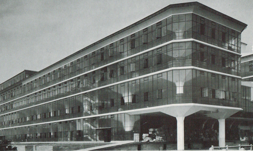 Stiefel-Fabrik, Nottingham, 1930